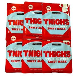 FREEMAN SASSY THIGHS FIRMING & SMOOTHING SHEET MASKS / PACK OF 6